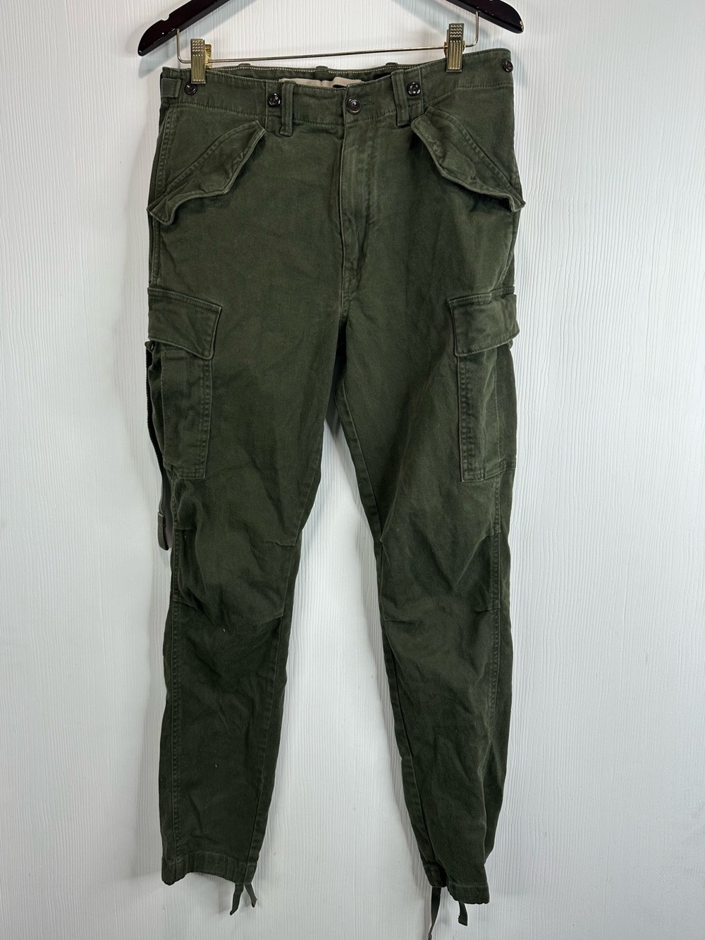 Banana Republic Men's Olive Green Cargo Pants